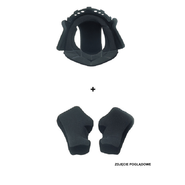 Комплект подушок внутрішньої частини шолома (голова та щоки) LAZER Mambo Evo