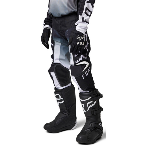 Кросові штани дитячі Fox 180 Leed чорні-білі