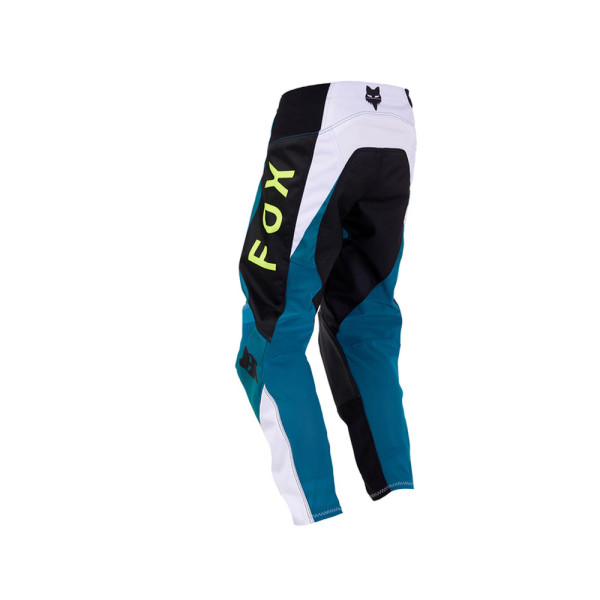 Кросові штани дитячі Fox 180 Nitro Junior чорні-білі-сині
