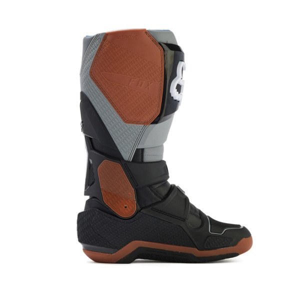 Бутси ендуро Fox Instinct чорні-сірі-коричневі