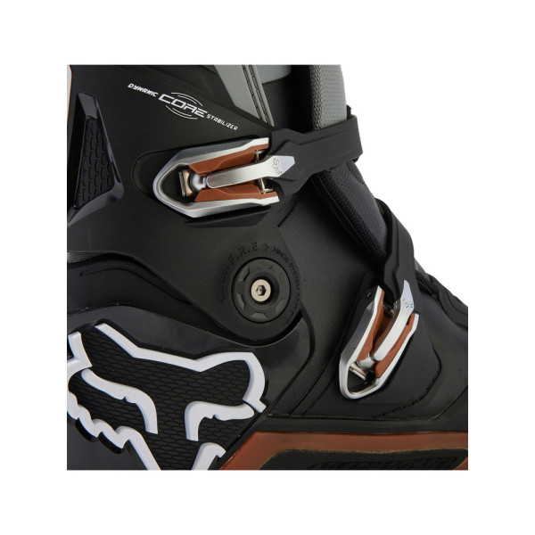 Бутси ендуро Fox Instinct чорні-сірі-коричневі