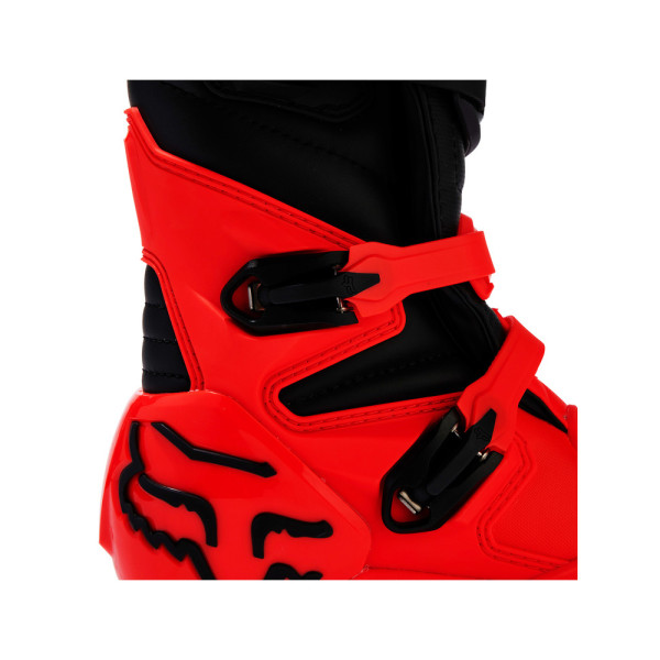 Дитячі ендуро черевики Fox Comp червоно-чорні