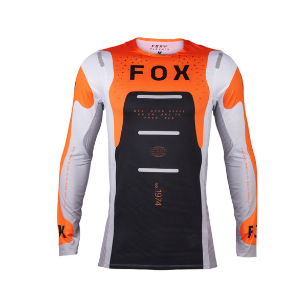 Кросова кофта Fox Flexair Magnetic чорна-біла-помаранчева