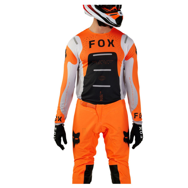 Кросова кофта Fox Flexair Magnetic чорна-біла-помаранчева