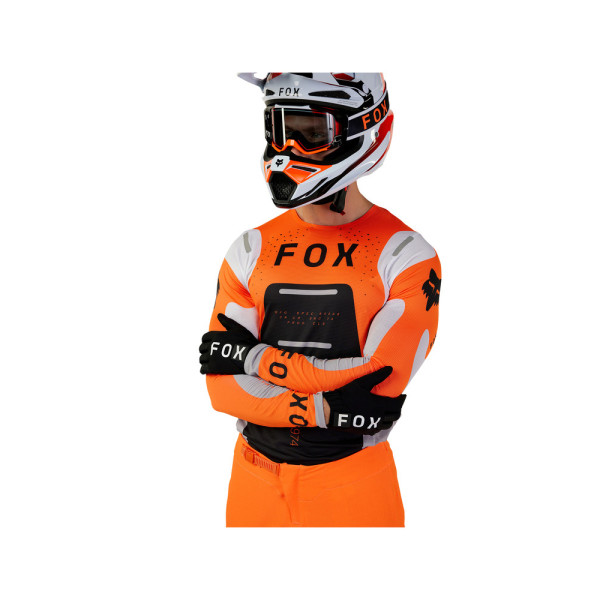 Кросова кофта Fox Flexair Magnetic чорна-біла-помаранчева