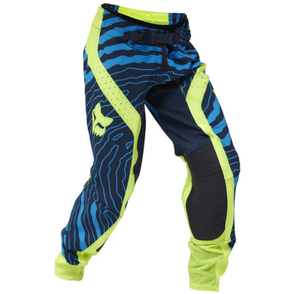 Кросові штани дитячі Fox Flexair Impression синьо-флуоресцентні