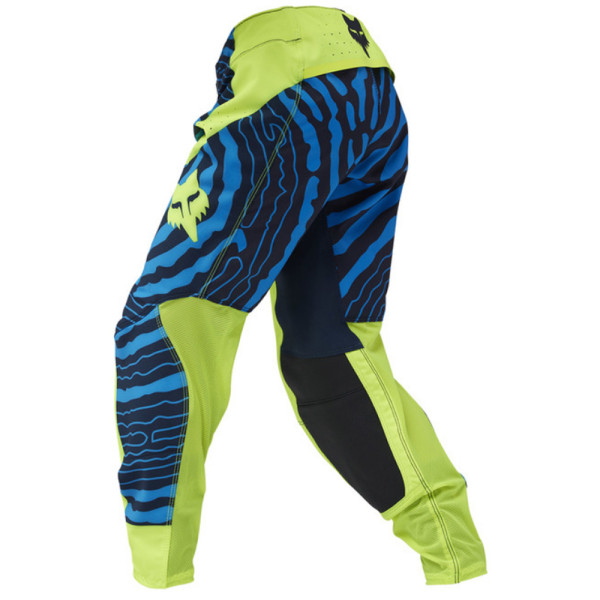 Кросові штани дитячі Fox Flexair Impression синьо-флуоресцентні