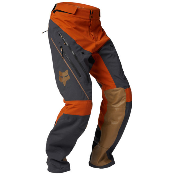 Кросові штани Fox Defend Gore-Tex чорні-помаранчеві