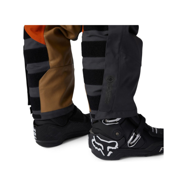 Кросові штани Fox Defend Gore-Tex чорні-помаранчеві