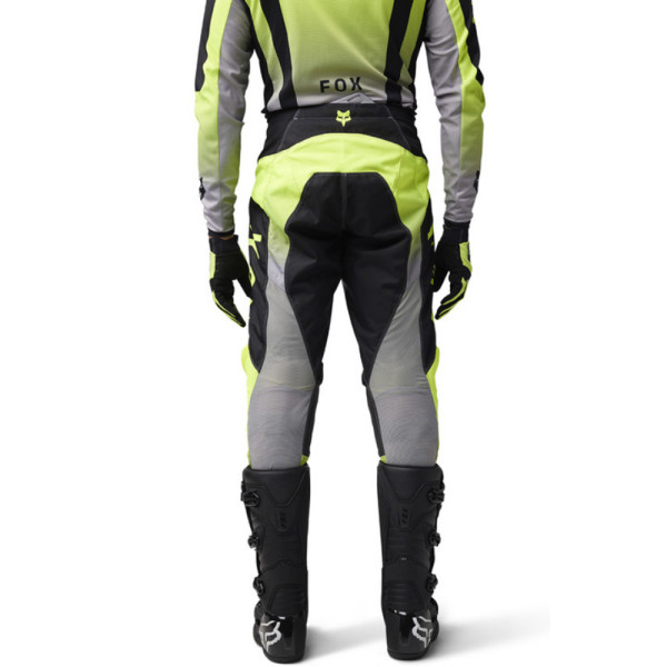 Кросові штани Fox 180 Lean чорні-сірі-флюо