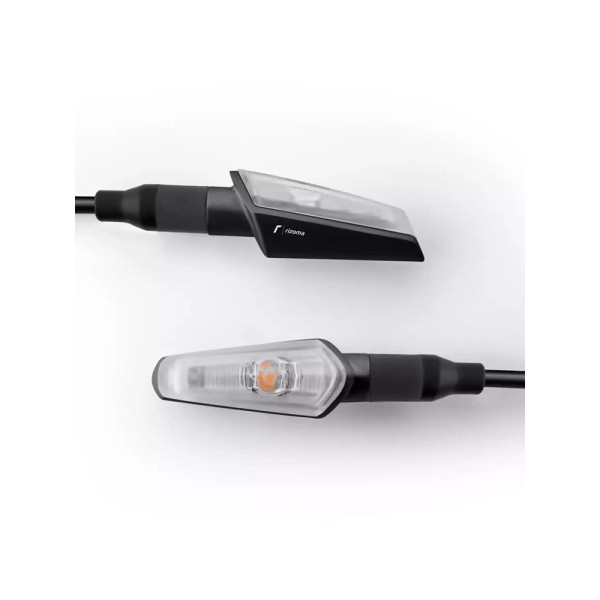 Мотоциклетний покажчик повороту Rizoma Action (1 штука в комплекті) чорний