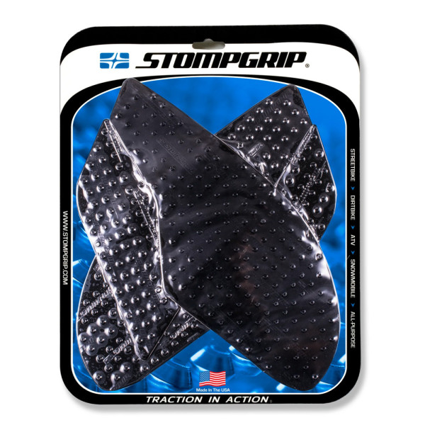 Бокові накладки на бак Volcano Stompgrip для Suzuki SV 650 (16-) / S (16-20) / X (19-20) чорні