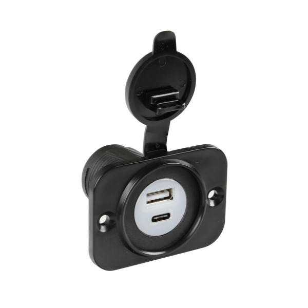 Зарядний пристрій USB Лампа Ext-12 12/24V