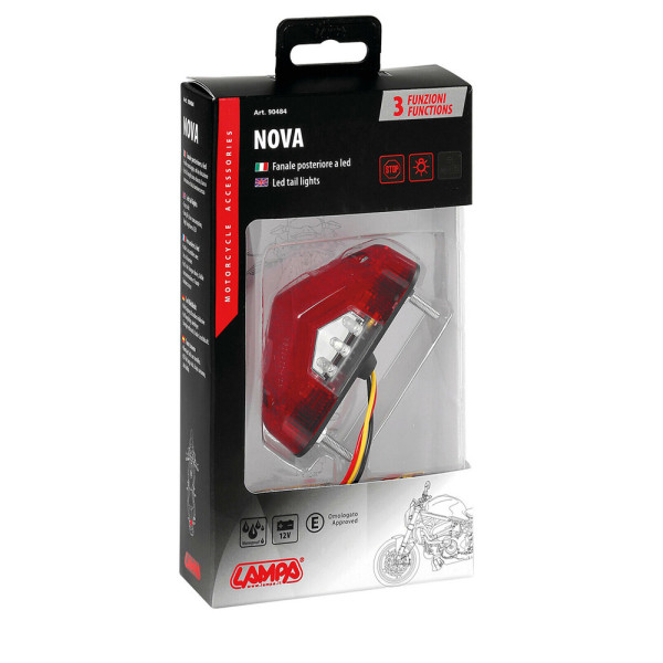 Задній ліхтар 9-діодовий Lampa Nova 12 V