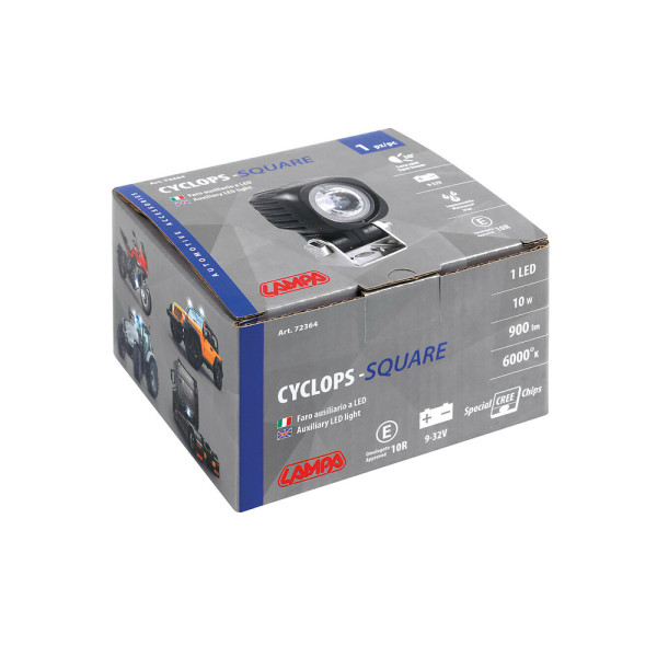 Додаткове світло Led Лампа Cyclops-Round 9/32 V