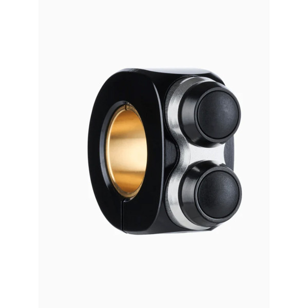 Кнопка для контролера Motogadget mo-Switch Basic 2 чорний-срібний