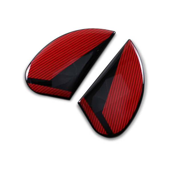 Бокові панелі Icon для шолома Airform Conflux червоні