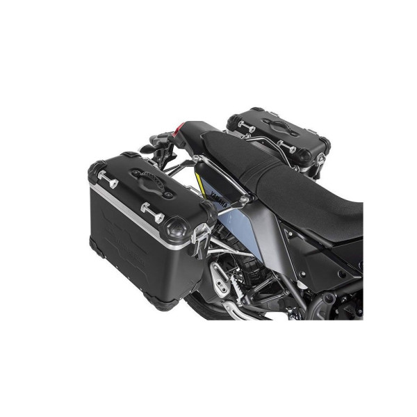 Держателі для пасажира Touratech до Yamaha Tenere 700 / World Raid сріблясті