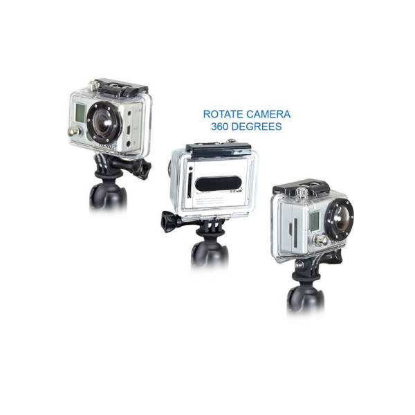 Адаптер монтажний RAM для камер GoPro HD HERO, HD HERO2, HERO3, HERO4, HD HERO 960