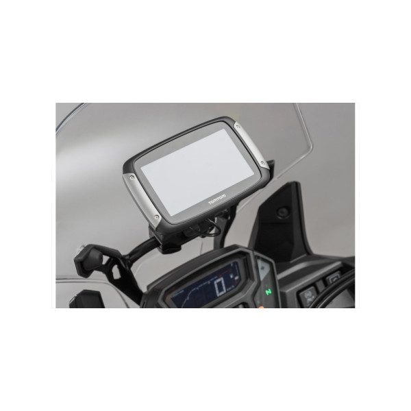GPS кріплення для швидкого демонтажу SW-MOTECH для поперечок діаметром Ø 10/12 мм моделі BMW, CF Moto, Ducati, Honda, Kawasaki, Moto Guzzi, Suzuki, Yamaha
