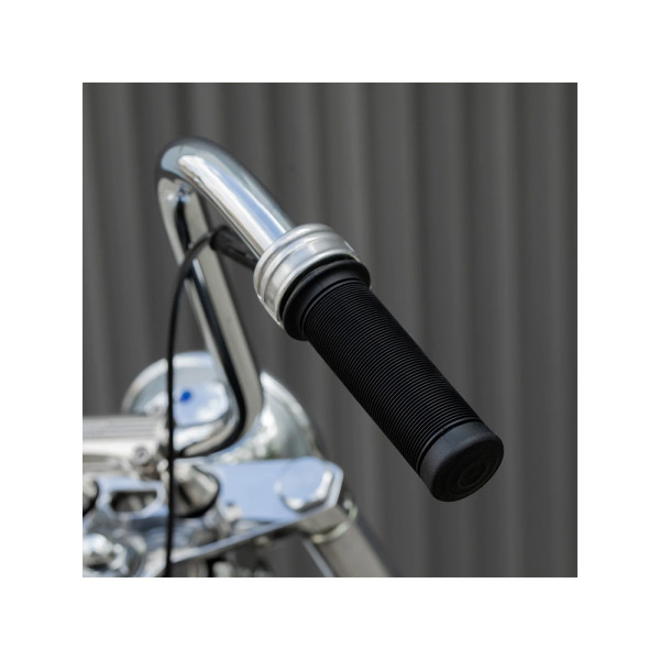 Гріпси Biltwell Kung Fu TPV для керма діаметром 25.4 мм чорні