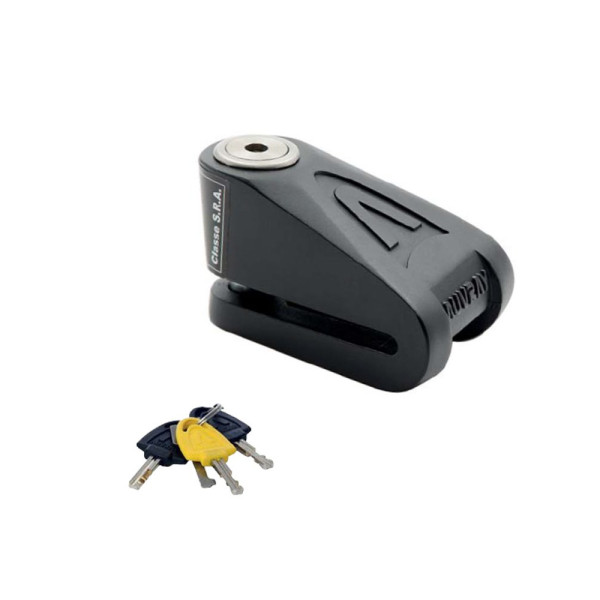 Блокування на диск AUVRAY - DK14 чорне матове, діаметр стержня 14mm  (клас S.R.A.)