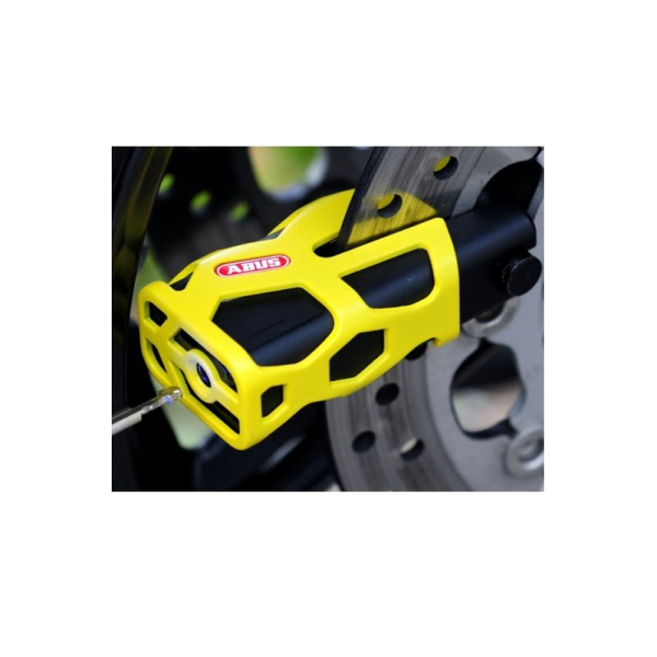 Блокування диска гальмівного Abus Granit Sledg 77 grip web yellow