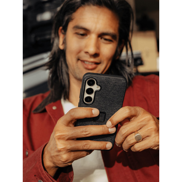 Чохол Peak Design Mobile Everyday Fabric для смартфона Samsung Galaxy S24 графітовий