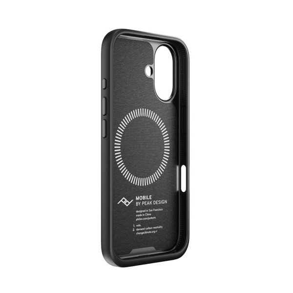 Чохол Peak Design Mobile Everyday Fabric для смартфона iPhone 16 графітовий