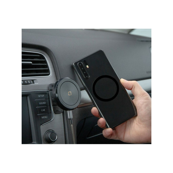 Тримач для телефону з бездротовою зарядкою Lampa Mag Wireless Stick магнітний самоклеючий