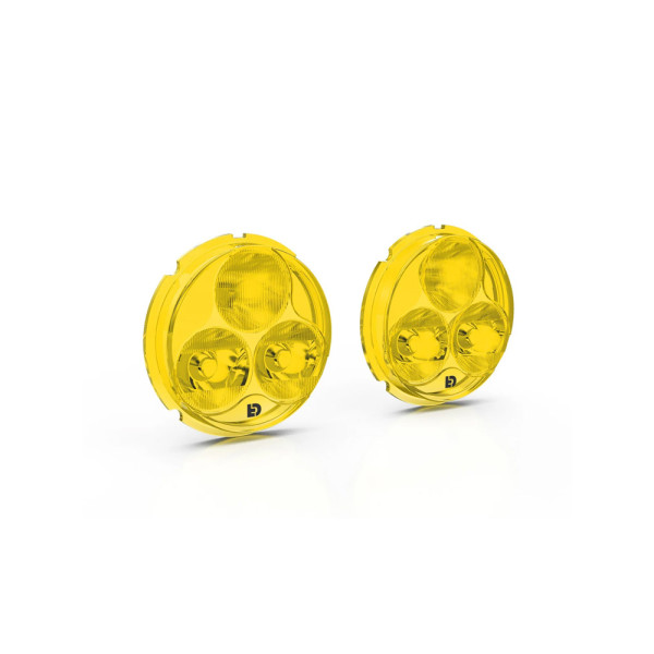 Лінзи Denali TriOptic для дорожніх фар D3 вибірково жовті 2 шт.