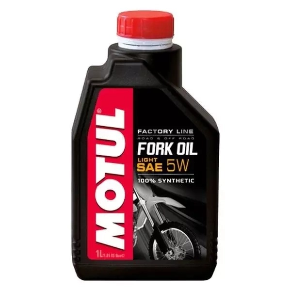 Масло для підвісок, амортизаторів, телескопів MOTUL Fork Factory Line 5W об'єм: 1 л