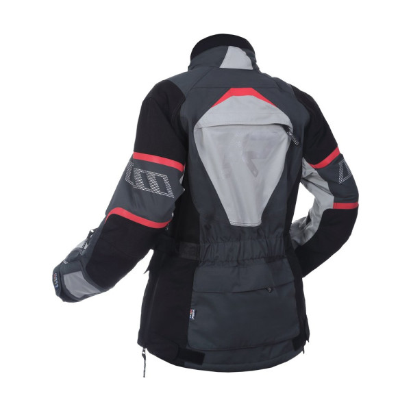 Жіноча текстильна мотоциклетна куртка Rukka Rimorina Pro чорна-червона