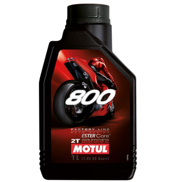 олія Motul 800 2T синтетична ROAD RACING FACTORY LINE 1L