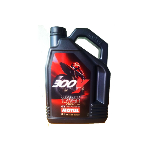 Motul 300V 4T Factory Line / Double Ester SAE 15W50 4L