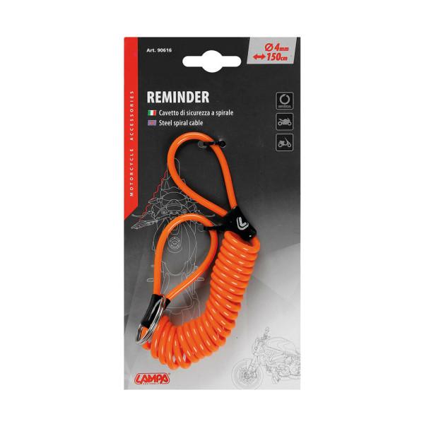 Страхувальна лінія Лампа 150 см помаранчева