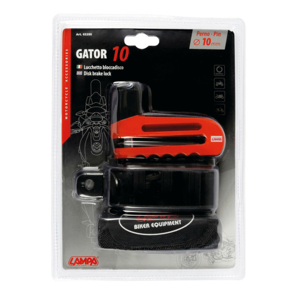 Блокування диска гальмівного Lampa штокØ - 10mm