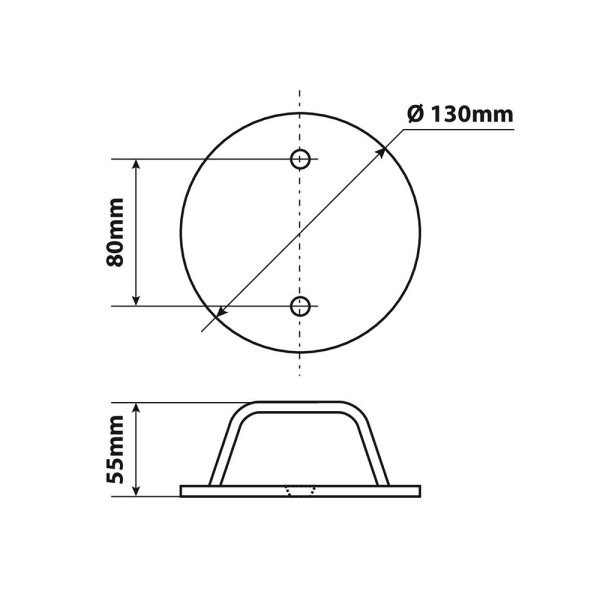 Анкер 2 Лампа для кріплення до підлоги