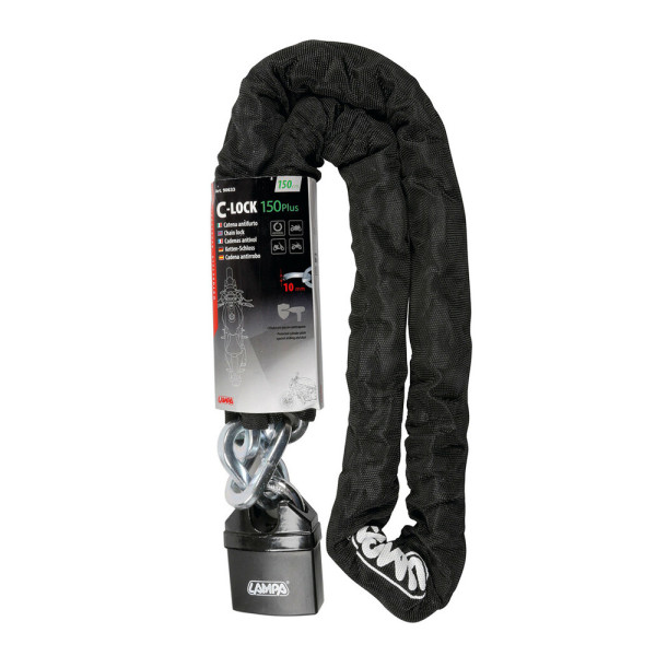 Замок для ланцюга Lampa C-Lock 150 Plus 150 см