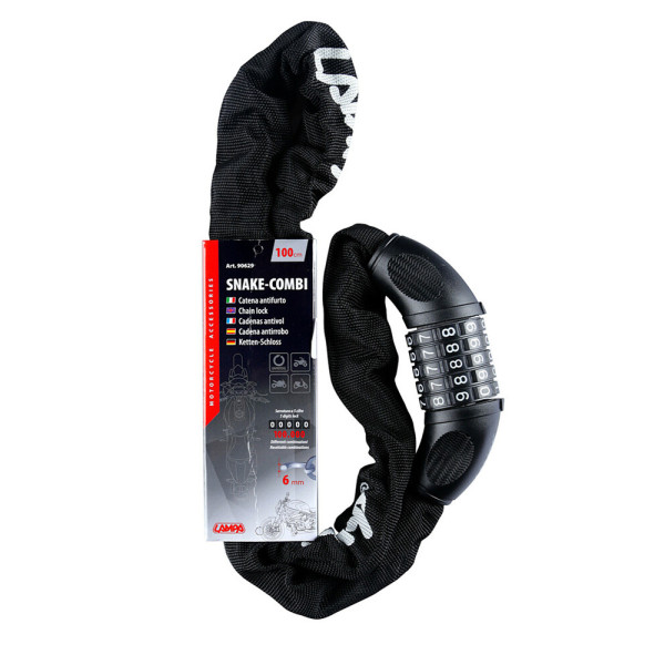 Замок для ланцюга Lampa Snake-Combi 100 см