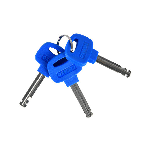 Кабель захисту від крадіжки Oxford Smoke з посиленим замком дл.: 1.4m