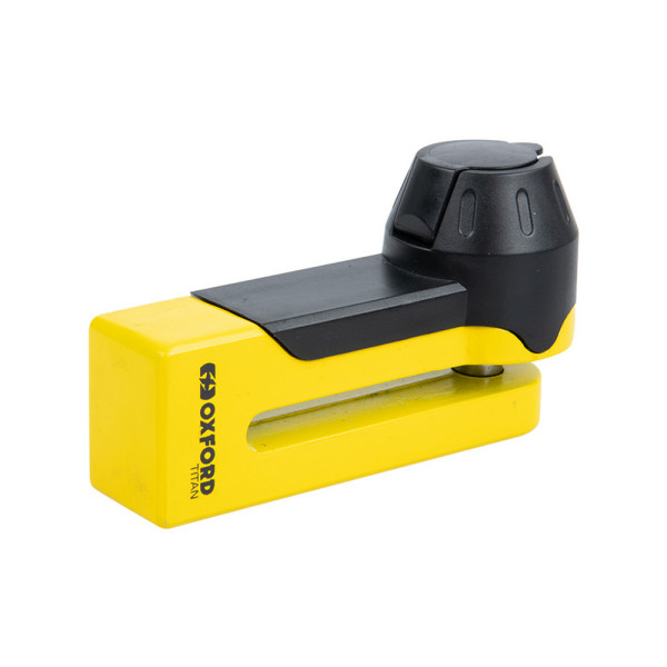 Блокування диска гальм Disc Lock Oxford Titan (штир 10 мм) чорний-жовтий