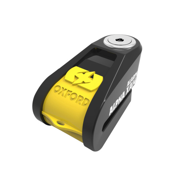 Блокування диска гальм Disc Lock Oxford ALPHA XA14 чорний/жовтий