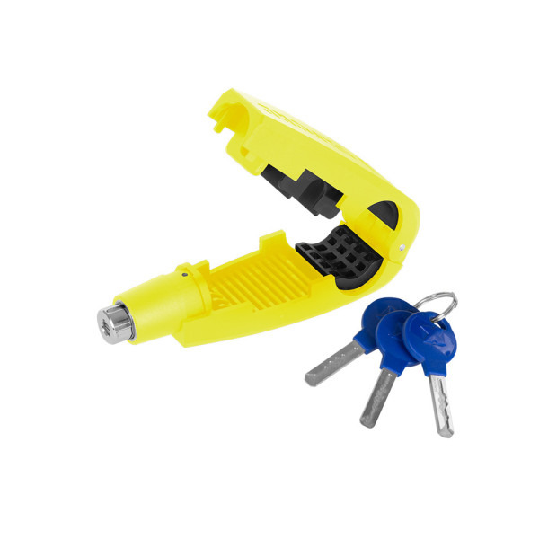 Антикрадіжний захист на важіль гальма Oxford жовтий