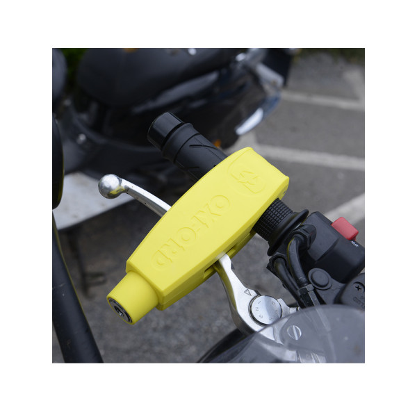 Антикрадіжний захист на важіль гальма Oxford жовтий