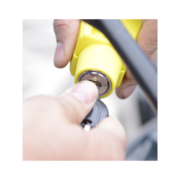 Антикрадіжний захист на важіль гальма Oxford жовтий