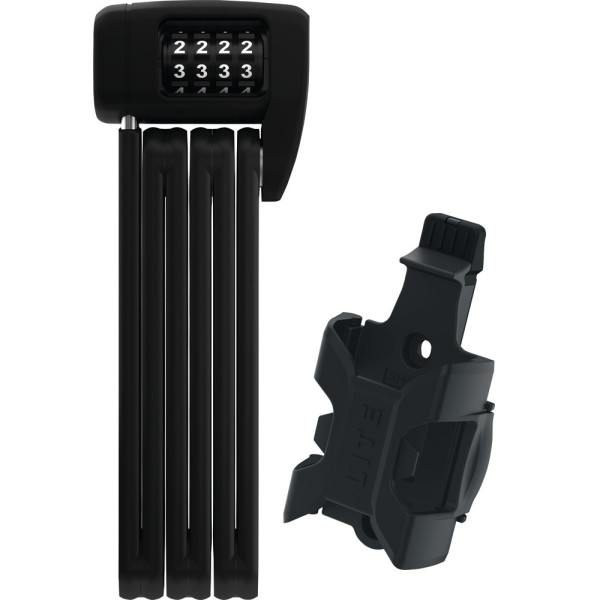 Складний замок на код ABUS Bordo Lite 6055C/85 чорний з кріпленням SH (60 см)