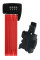 Складний замок на код ABUS Bordo Lite 6055C/85 червоний з кріпленням SH (60 см)