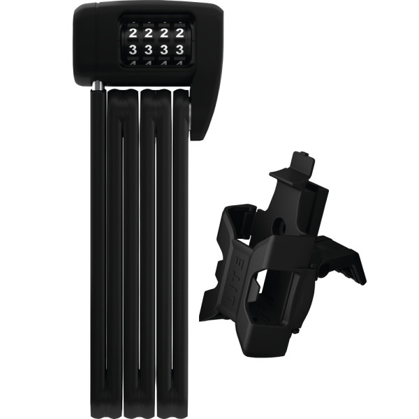 Складний замок на код ABUS Bordo Lite 6055C/85 чорний з кріпленням SR (85 см)