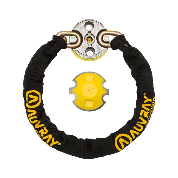 Комплект підлогового анкера подвійний + ланцюг XTREM PROTECT 100 см Auvray (діаметр 13,5 мм, клас S.R.A)